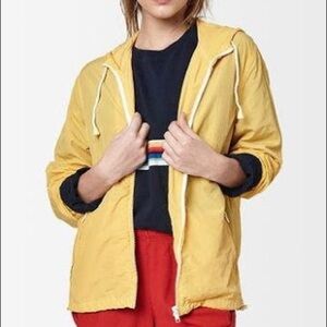 John Galt for Brandy Melville Mustard Yellow Windbreaker Jacket Women’s Large
